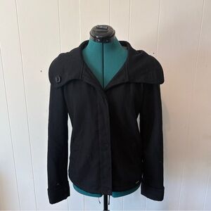 Roxy Women's Black Pea Coat